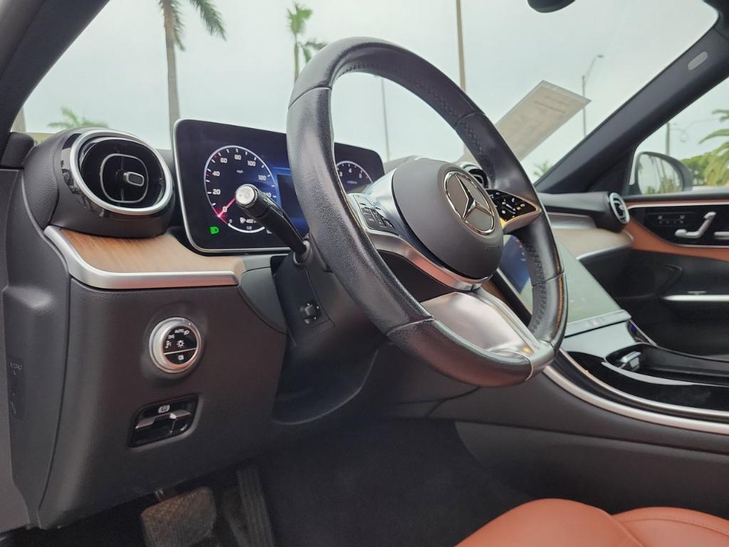 used 2022 Mercedes-Benz C-Class car, priced at $30,133