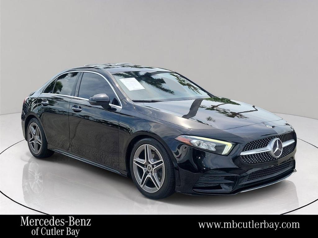 used 2021 Mercedes-Benz A-Class car, priced at $22,504