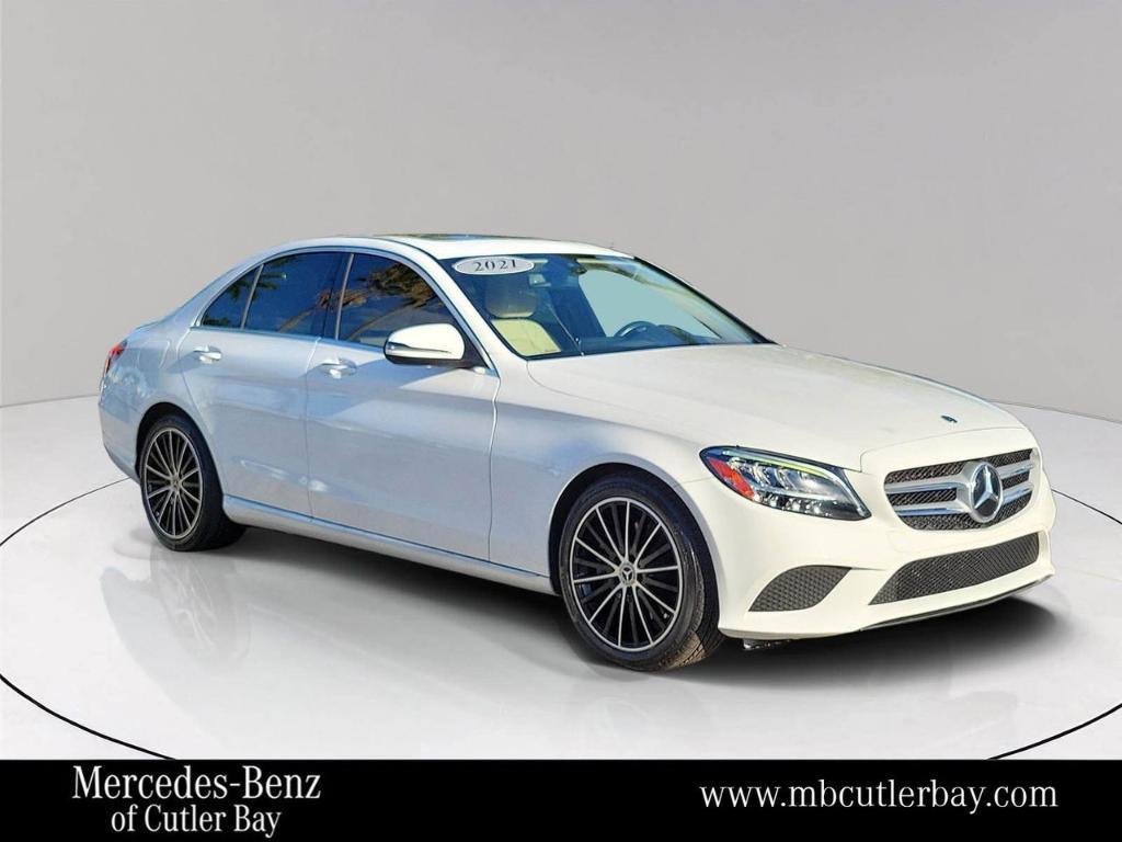 used 2021 Mercedes-Benz C-Class car, priced at $22,626