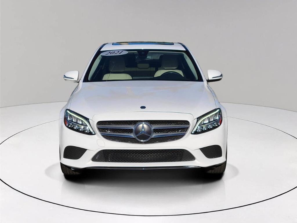 used 2021 Mercedes-Benz C-Class car, priced at $22,726