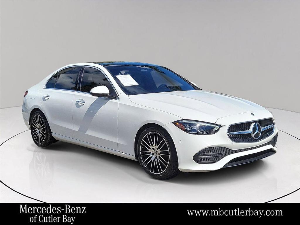 used 2022 Mercedes-Benz C-Class car, priced at $32,281
