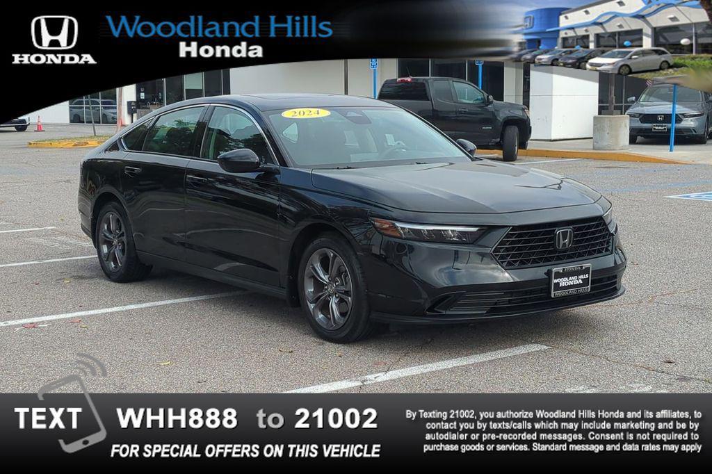 used 2024 Honda Accord car, priced at $25,588