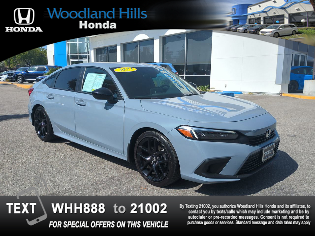 used 2023 Honda Civic car, priced at $24,588