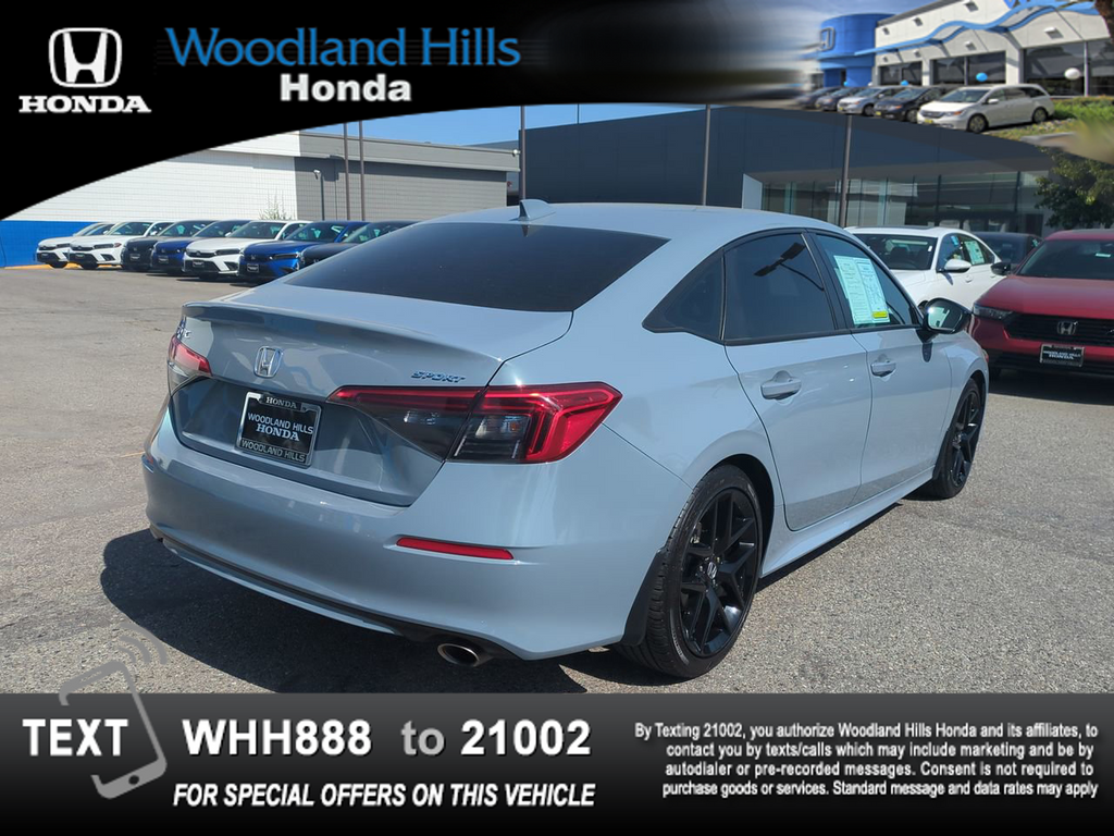 used 2023 Honda Civic car, priced at $24,588