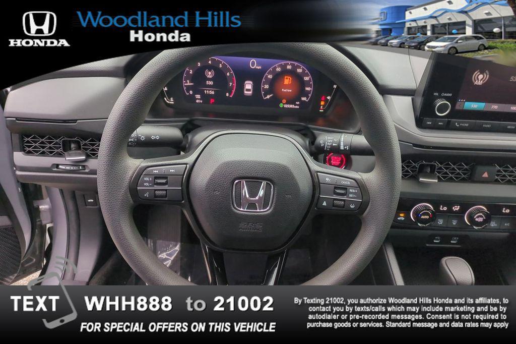 used 2024 Honda Accord car, priced at $24,888