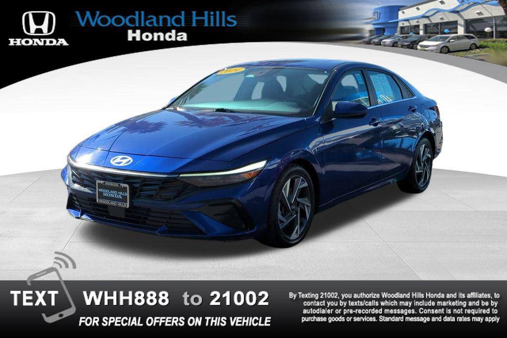 used 2024 Hyundai Elantra car, priced at $19,588