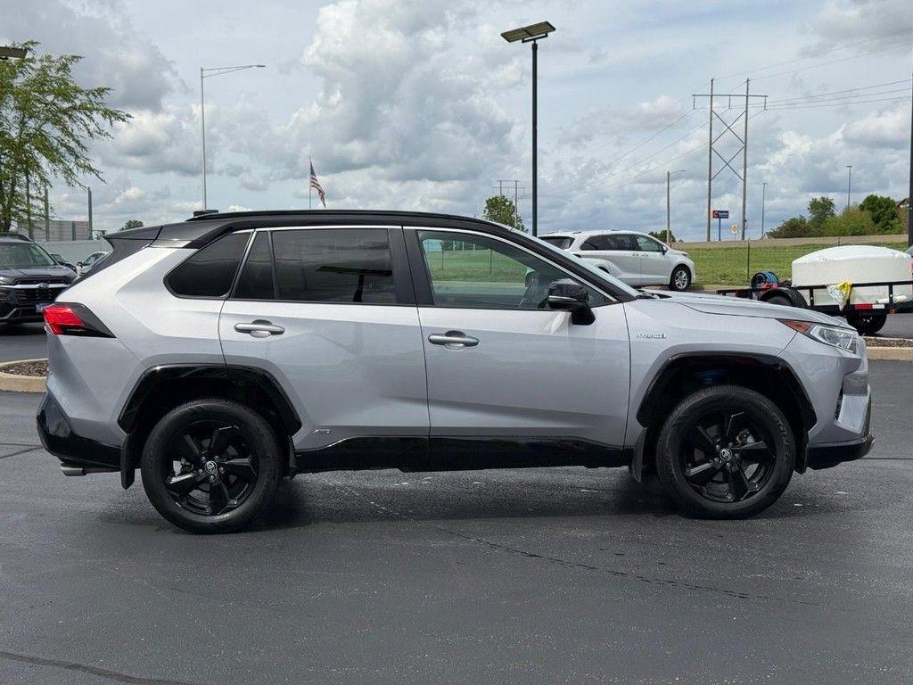 used 2021 Toyota RAV4 Hybrid car, priced at $26,500