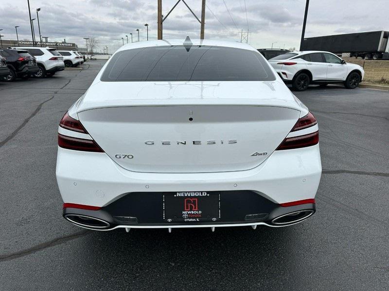 used 2025 Genesis G70 car, priced at $38,000