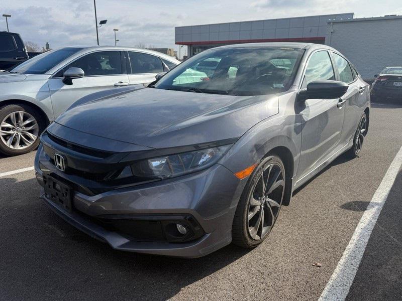 used 2021 Honda Civic car, priced at $21,000