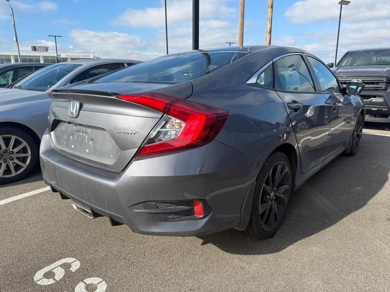 used 2021 Honda Civic car, priced at $21,000