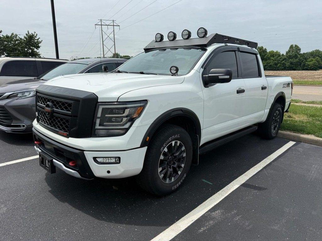 used 2021 Nissan Titan car, priced at $40,377