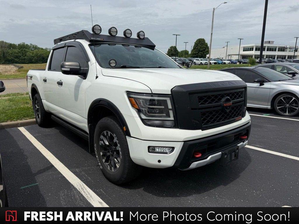 used 2021 Nissan Titan car, priced at $40,377