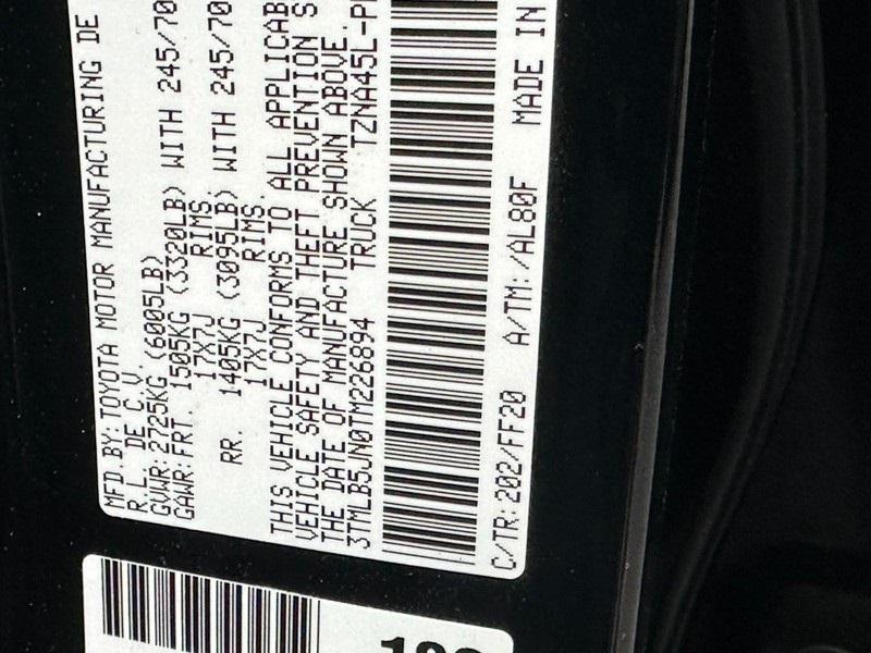 new 2026 Toyota Tacoma car, priced at $44,858