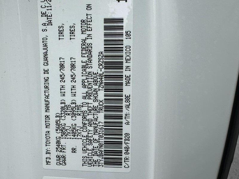 new 2026 Toyota Tacoma car, priced at $39,623