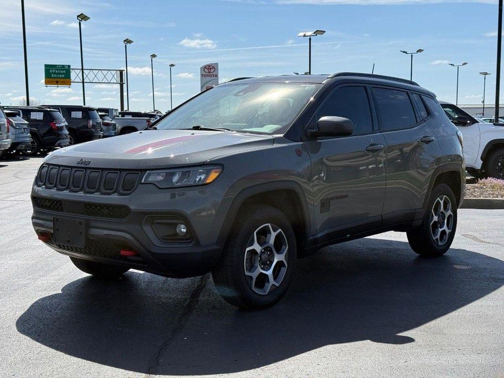 used 2022 Jeep Compass car, priced at $20,800