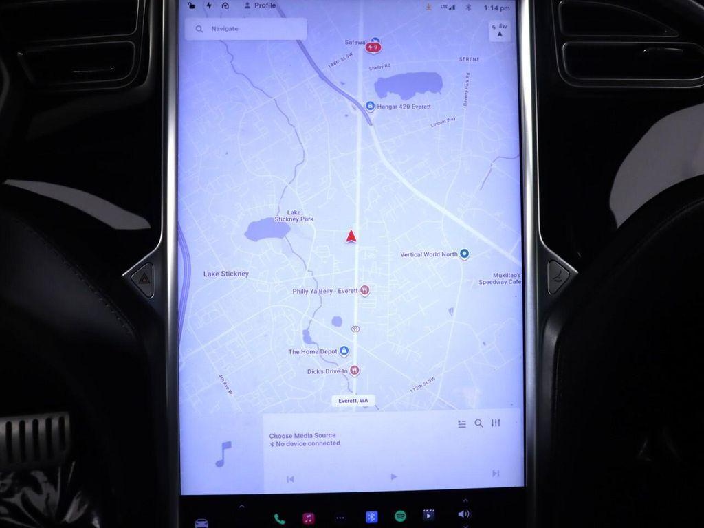 used 2015 Tesla Model S car, priced at $19,995