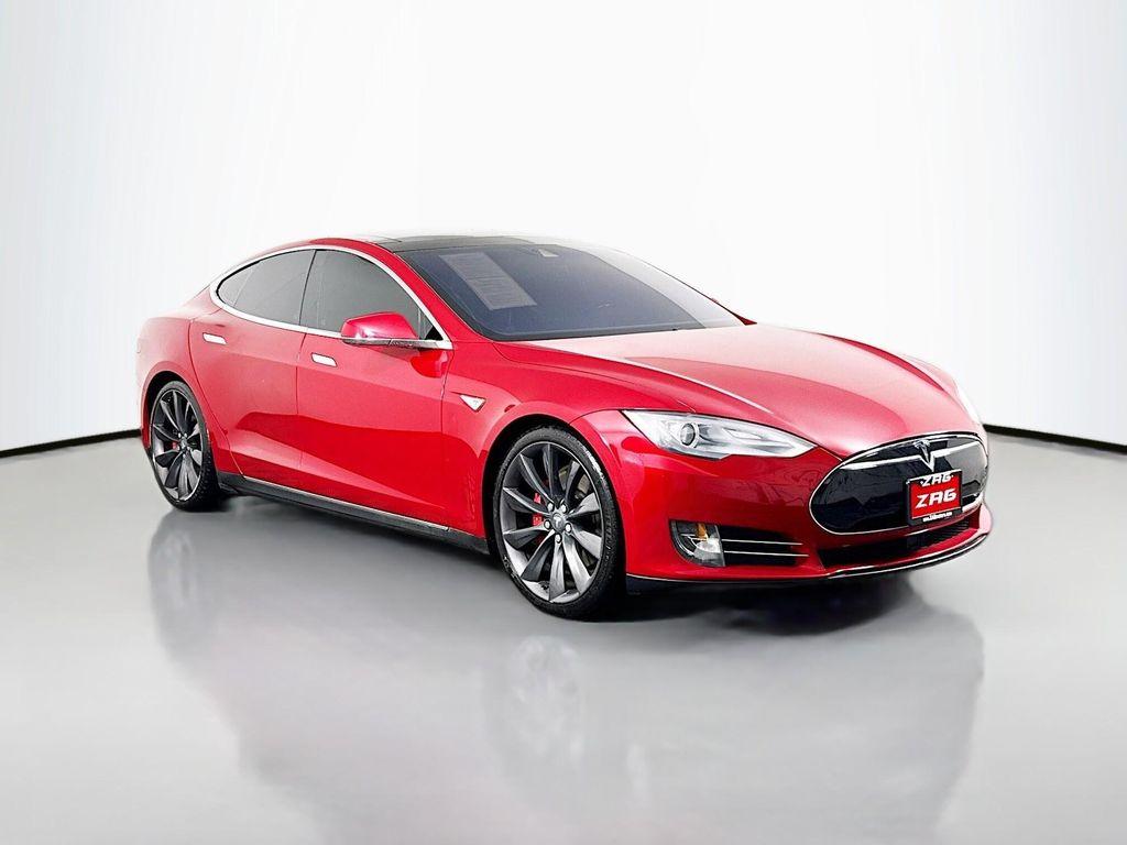 used 2015 Tesla Model S car, priced at $19,995