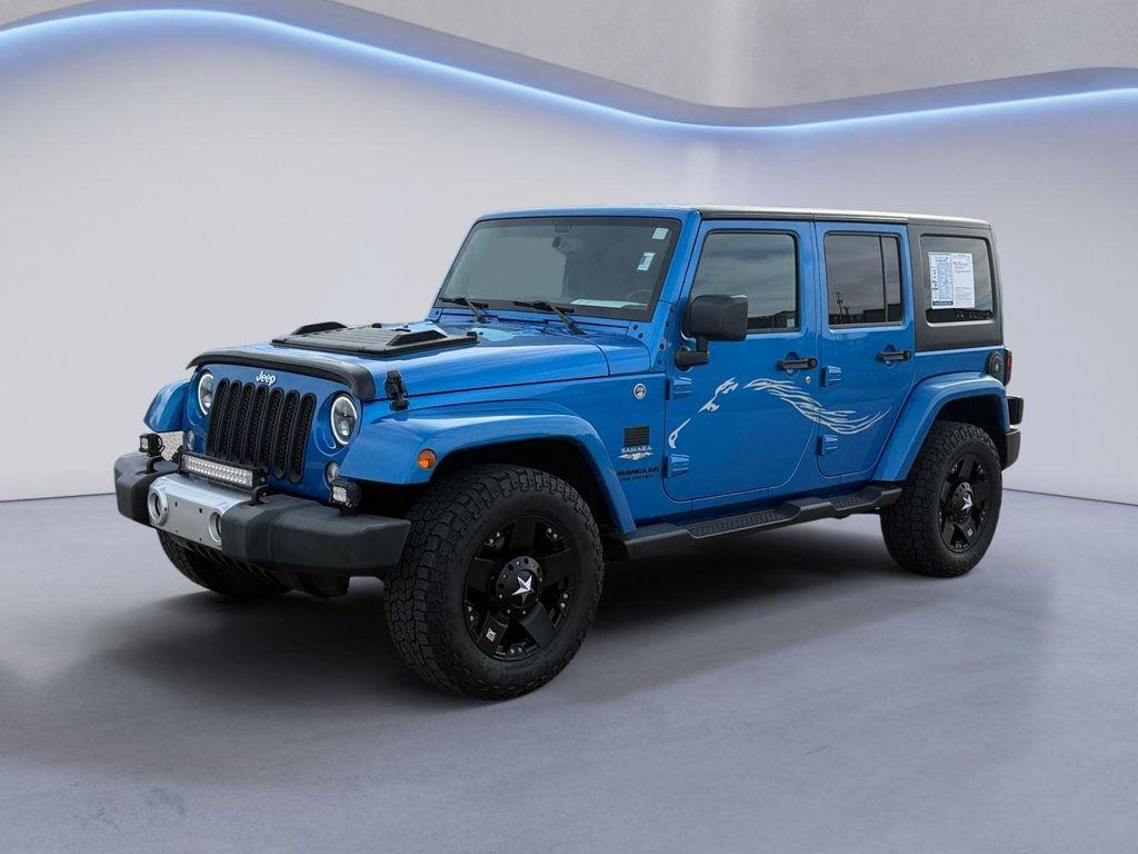used 2015 Jeep Wrangler Unlimited car, priced at $17,994