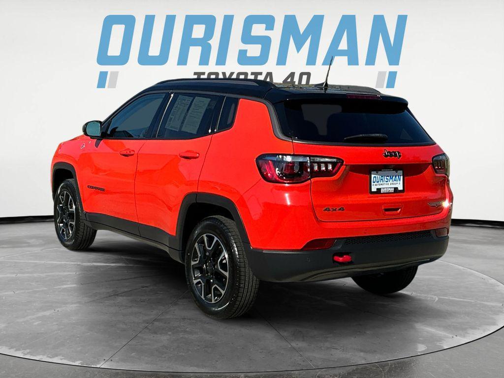 used 2021 Jeep Compass car, priced at $18,466