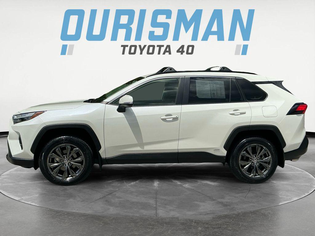used 2022 Toyota RAV4 Hybrid car, priced at $34,800