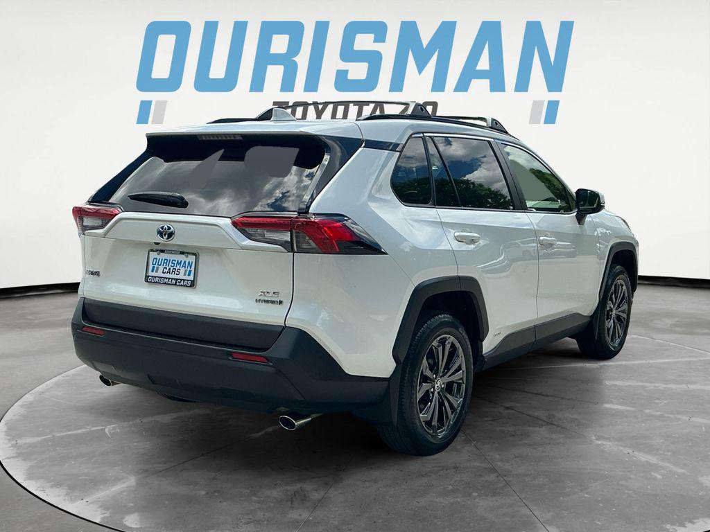 used 2022 Toyota RAV4 Hybrid car, priced at $34,800