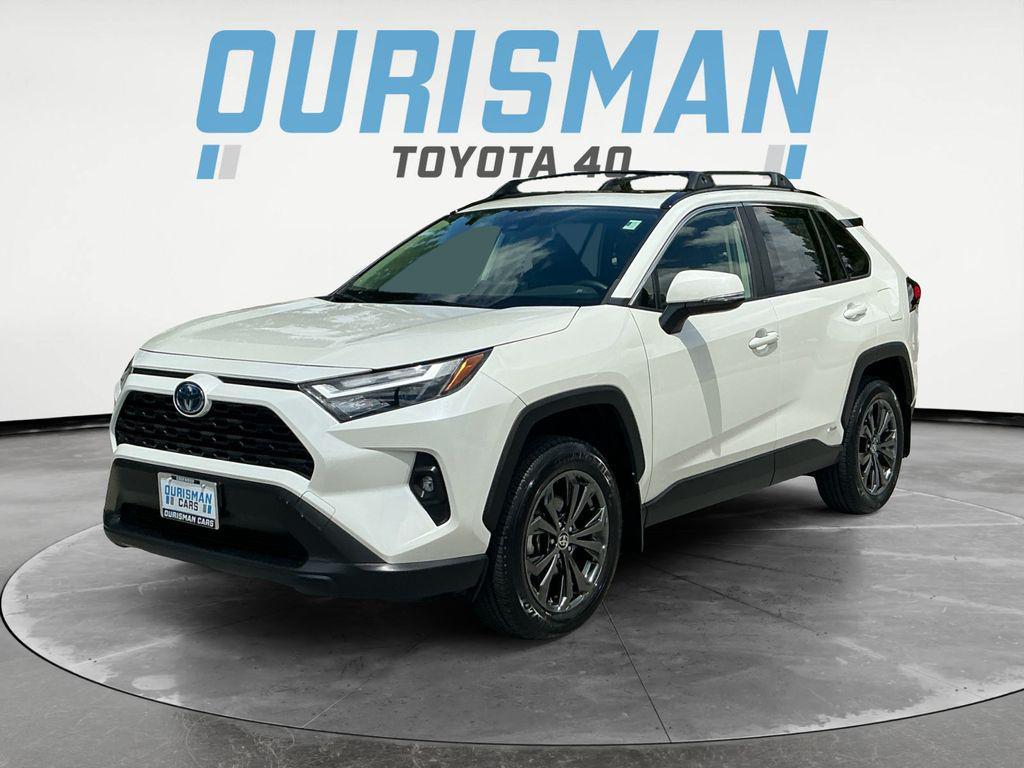 used 2022 Toyota RAV4 Hybrid car, priced at $34,800