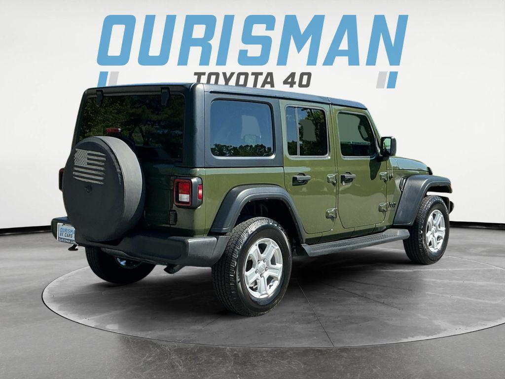 used 2022 Jeep Wrangler Unlimited car, priced at $26,244