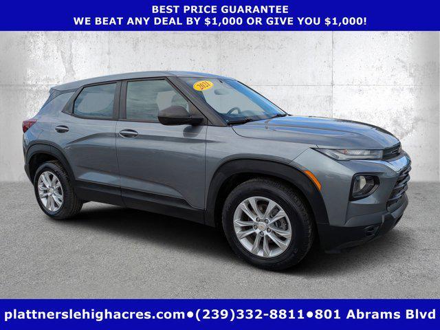 used 2021 Chevrolet TrailBlazer car, priced at $11,984