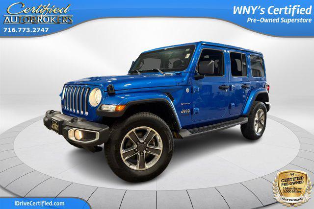 used 2022 Jeep Wrangler Unlimited car, priced at $28,995
