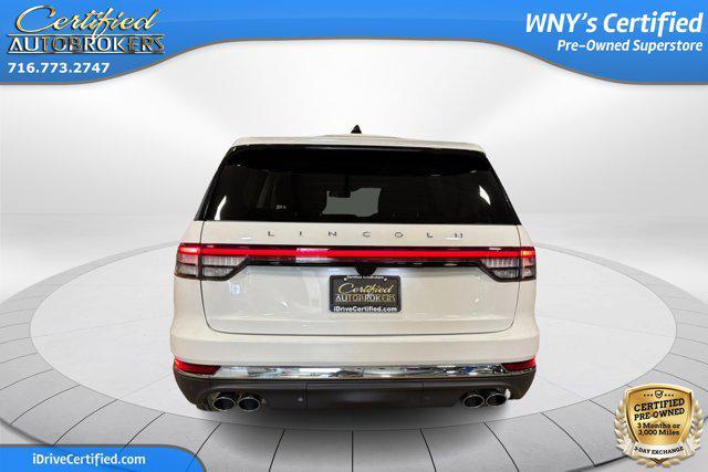 used 2025 Lincoln Aviator car, priced at $56,995