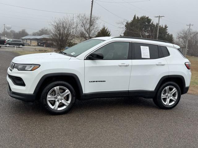 used 2023 Jeep Compass car, priced at $20,988