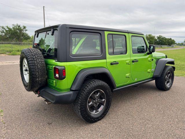 used 2018 Jeep Wrangler Unlimited car, priced at $19,647