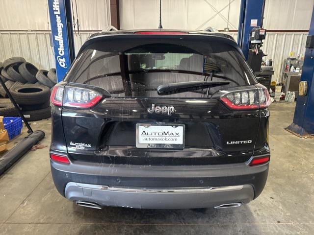 used 2021 Jeep Cherokee car, priced at $20,988