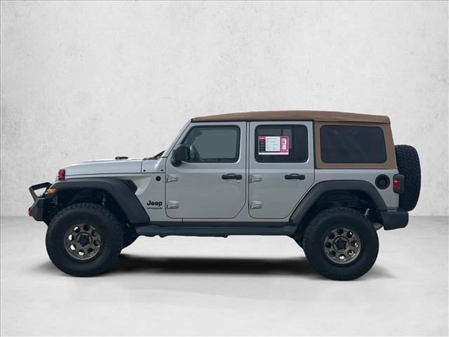 used 2020 Jeep Wrangler Unlimited car, priced at $21,990