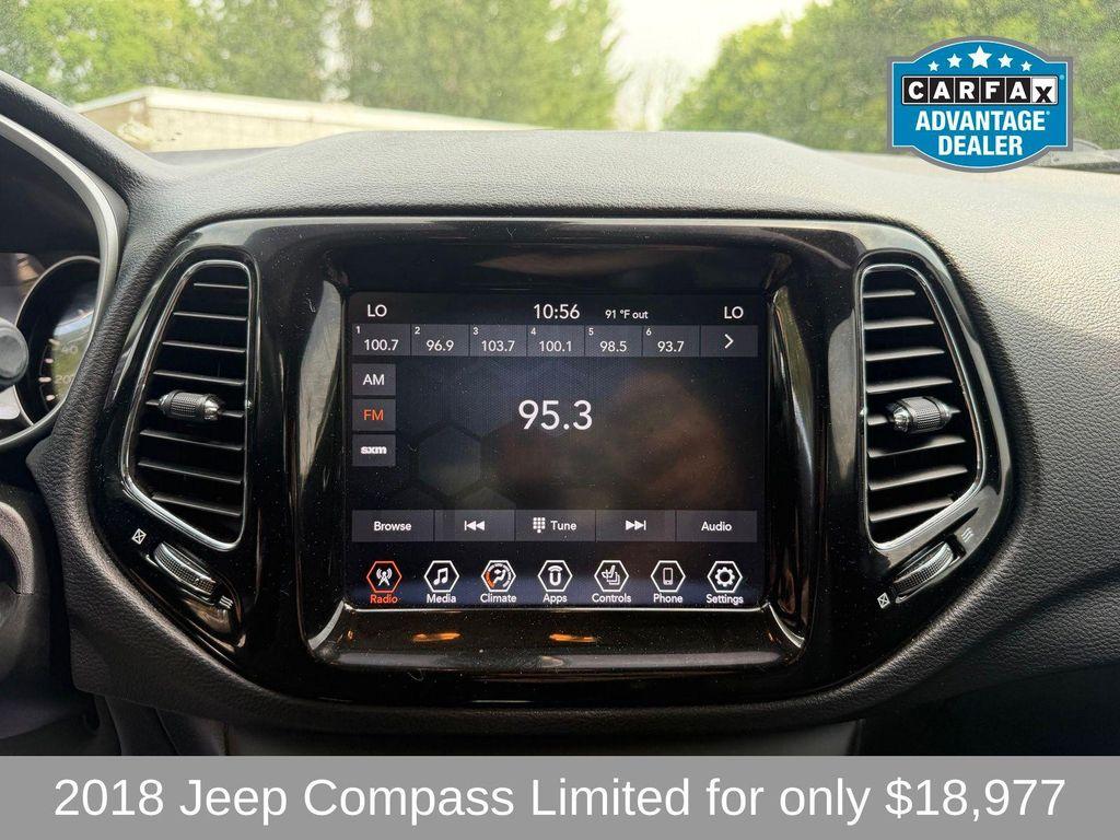 used 2018 Jeep Compass car, priced at $19,676