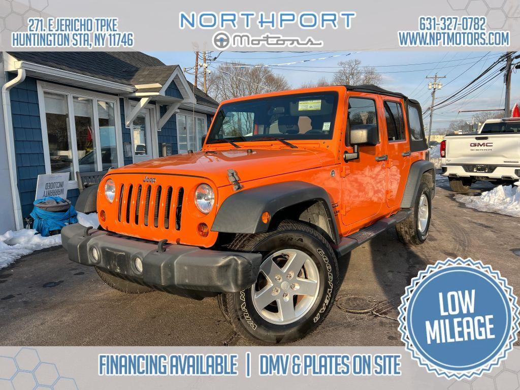 used 2012 Jeep Wrangler Unlimited car, priced at $18,995
