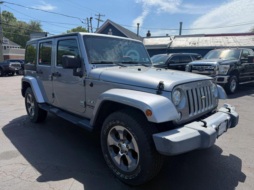used 2017 Jeep Wrangler Unlimited car, priced at $19,995