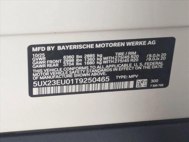 new 2026 BMW X5 car, priced at $75,900