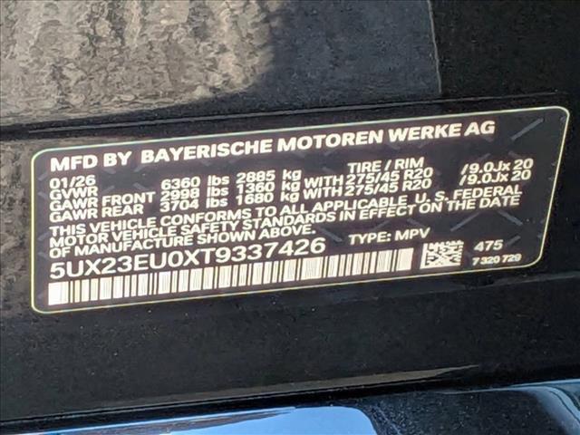 new 2026 BMW X5 car, priced at $84,850