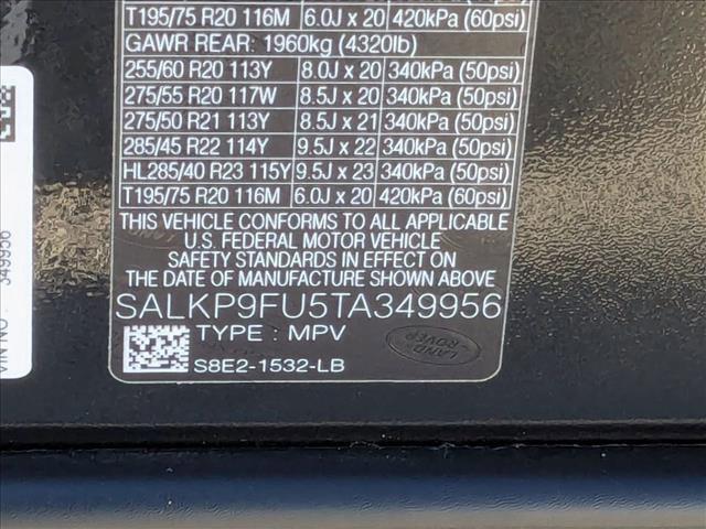 new 2026 Land Rover Range Rover car, priced at $128,420