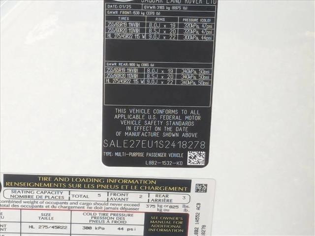 new 2025 Land Rover Defender car, priced at $86,228