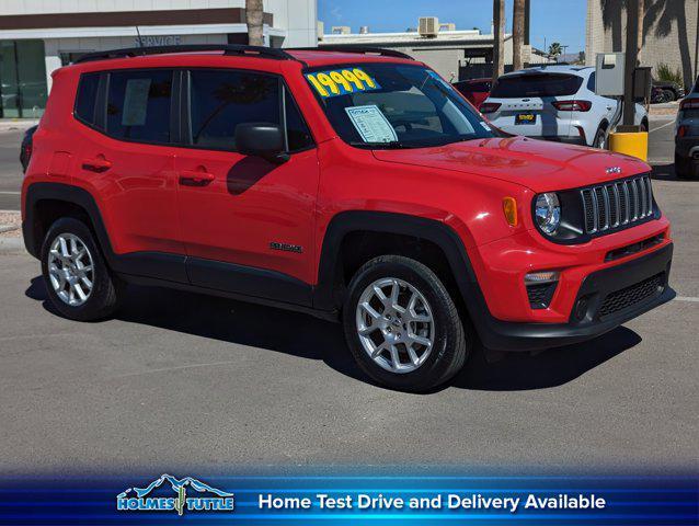 used 2022 Jeep Renegade car, priced at $19,999