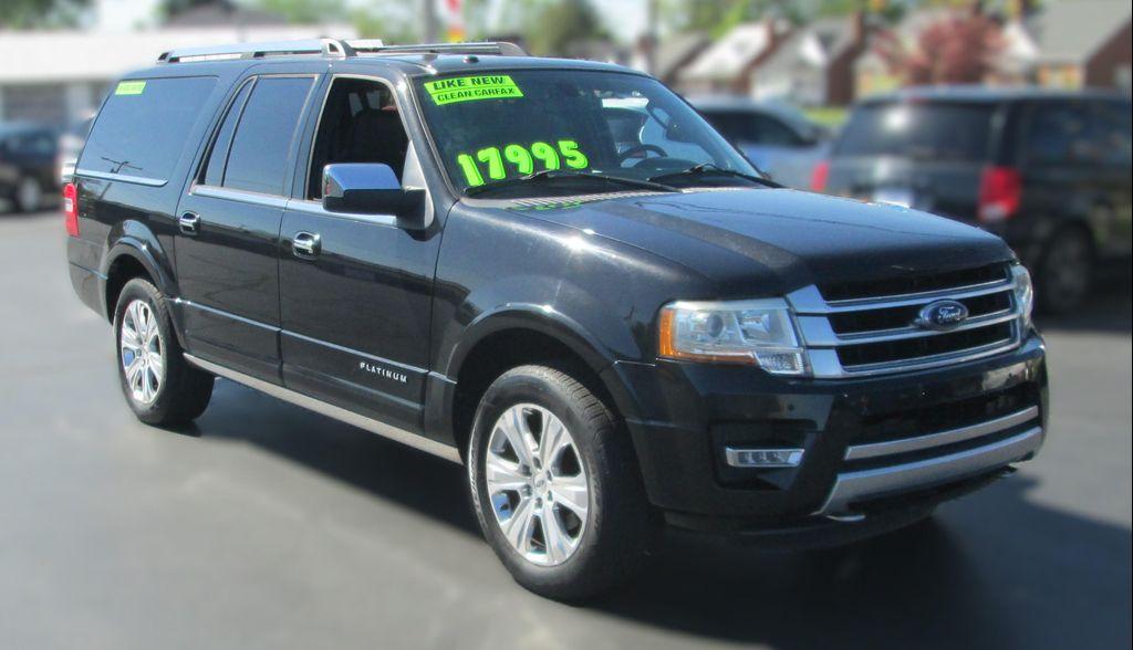 used 2015 Ford Expedition EL car, priced at $17,995