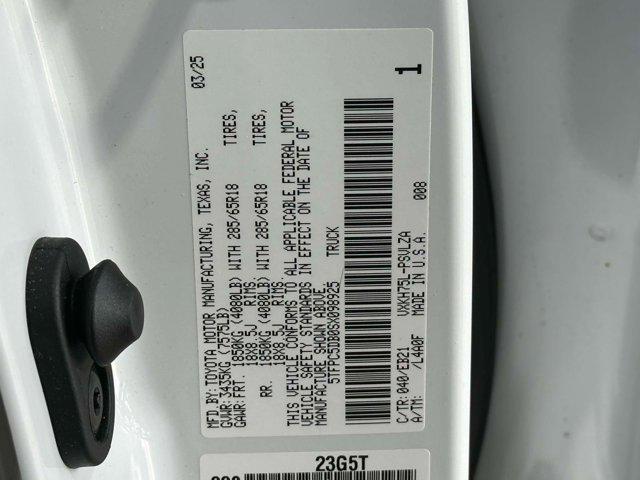 new 2025 Toyota Tundra Hybrid car, priced at $75,438