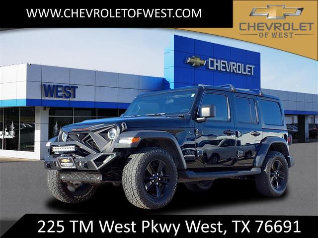 used 2021 Jeep Wrangler Unlimited car, priced at $26,903