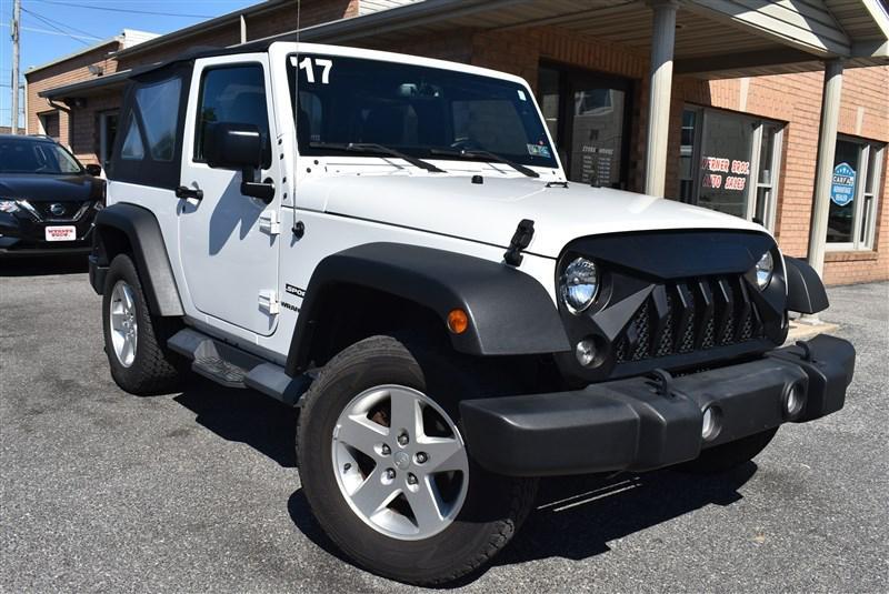 used 2017 Jeep Wrangler car, priced at $19,995