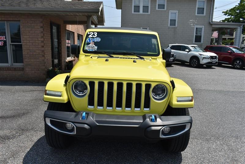 used 2023 Jeep Wrangler 4xe car, priced at $33,435