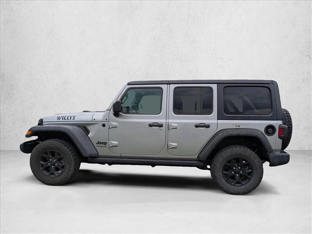 used 2020 Jeep Wrangler Unlimited car, priced at $23,159