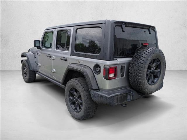 used 2020 Jeep Wrangler Unlimited car, priced at $23,159