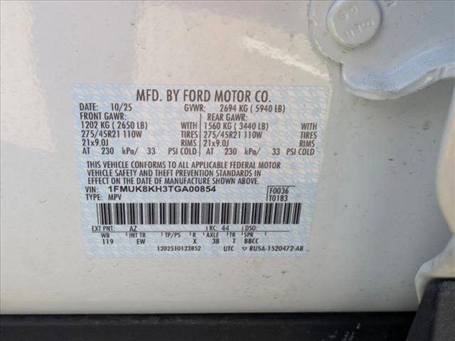 new 2026 Ford Explorer car, priced at $46,641